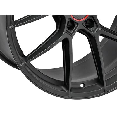 oz racing gt hlt jant satin black 4