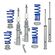 opel corsa e jom blueline coilover 741193